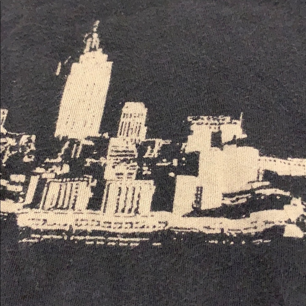 Forever 21 dark gray crop boxy tee - Picture 2 of 3